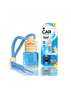 Ambientador Carro Aroma Car Wood Fresh Linen 6ml