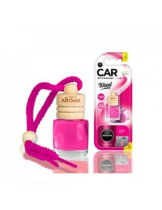 Ambientador Carro Aroma Car Wood Bubble Gum 6ml