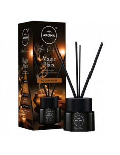 Ambientador Aroma Home Black S. Sticks Magic Place 100ml