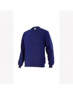 Sweatshirt B&C Decote Redondo Tamanho XXL Azul Royal