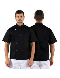 Jaleca Manga Curta Preto