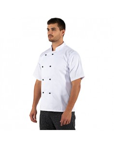 Jaleca Manga Curta Tamanho L Branco