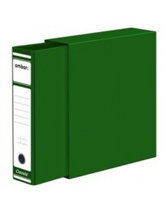 Pasta Arquivo+Cx Fixa L80 310x290 Comercial Verde - 1un