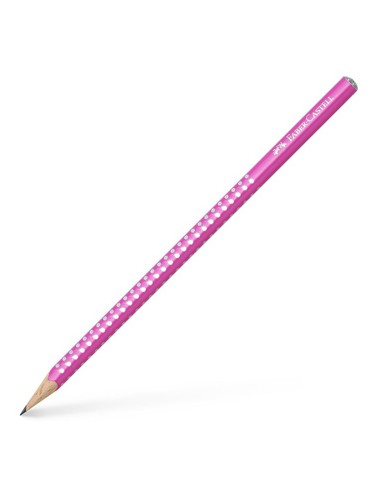 Lápis Grafite 1B Faber-Castell Sparkle Pearl Rosa