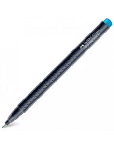 Marcador Fino 0,4mm Faber-Castell Azul 1un