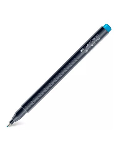 Marcador Fino 0,4mm Faber-Castell Azul 1un