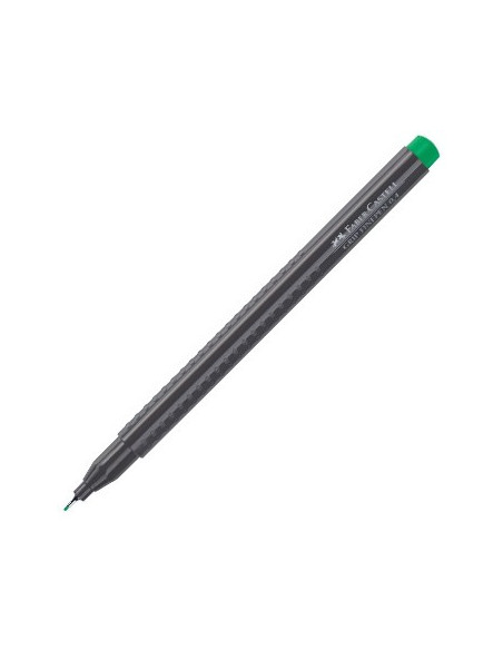 Marcador Fino 0,4mm Faber-Castell Verde Esmeralda 1un