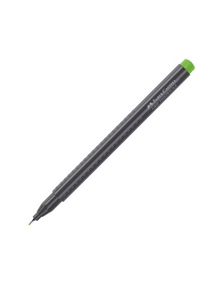 Marcador Fino 0,4mm Faber-Castell Verde Erva 1un