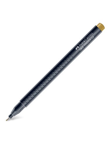 Marcador Fino0,4mm Faber-Castell Castanho 1un