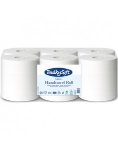 Papel Higiénico (Jumbo) 200mts 2Fls Bulkysoft 6un