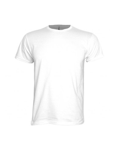 T-Shirt Criança Algodão Branco Tamanho 7/8