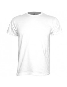 T-Shirt Criança Algodão Branco Tamanho 5/6