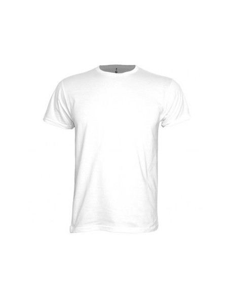 T-Shirt Criança Algodão Branco Tamanho 3/4