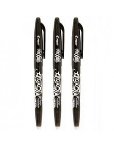 Esferografica Gel Pilot Frixion Ball 0,7mm Preto Blister 3un