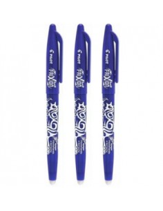 Esferografica Gel Pilot Frixion Ball 0,7mm Azul Blister 3un