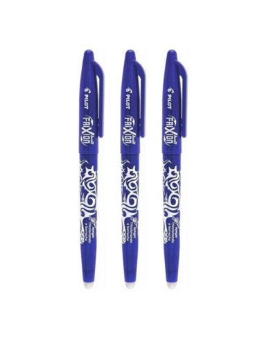 Esferografica Gel Pilot Frixion Ball 0,7mm Azul Blister 3un