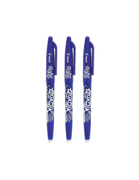 Esferografica Gel Pilot Frixion Ball 0,7mm Azul Blister 3un