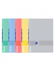 Caderno Agrafado Oxford&You Openflex A4 Pautado 48Fls Pastel