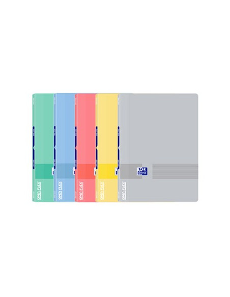Caderno Agrafado Oxford&You Openflex A4 Pautado 48Fls Pastel