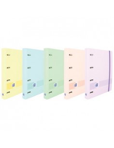Dossier Polyfoam Oxford Live&Go c/Recarga A4 Cores Pastel