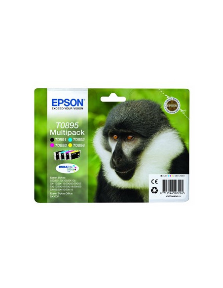 Pack Tinteiros 4 Cores Stylus S20/SX105/SX205/SX405/BX300F
