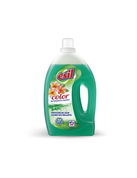 Detergente Líquido Máquina Roupa Esil Cores 40 Doses 3L
