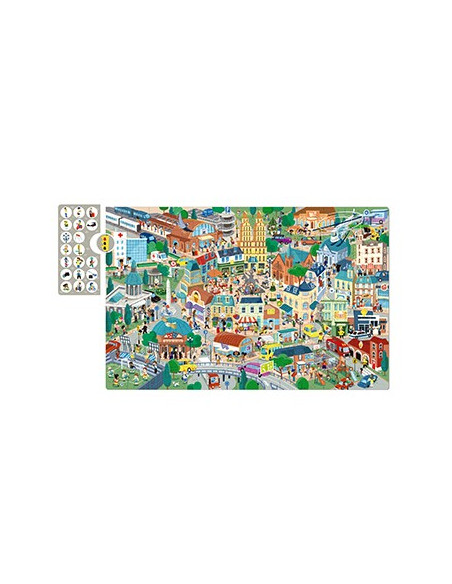 Puzzle Observação da Cidade 104 Peças