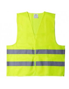 Colete Refletor de Alta Visibilidade Amarelo Adulto