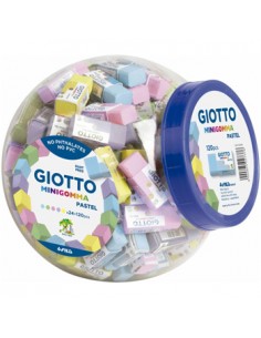 Borracha Giotto Happy Gomma Pastel Bomboneira 120un