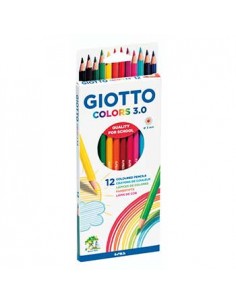 Lapis Cor 18cm Giotto Colors 3.0 Cx Cartao 18un