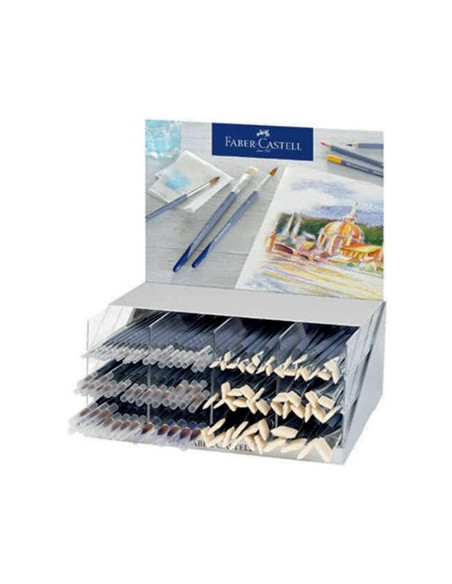 Expositor Pincel para Guache e Aguarela Faber Castell 110un