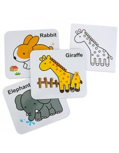 Pintura Mágica Elefante Girafa e Lebre Ambarsciense