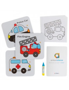 Pintura Mágica Veículos de Emergência Ambarsciense