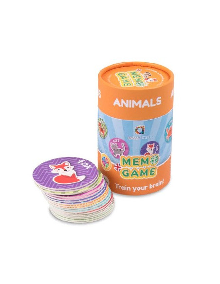 Jogo de Memória Animais Ambarsciense