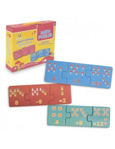 Puzzle Match it! Adição- Subtração Ambarsciense