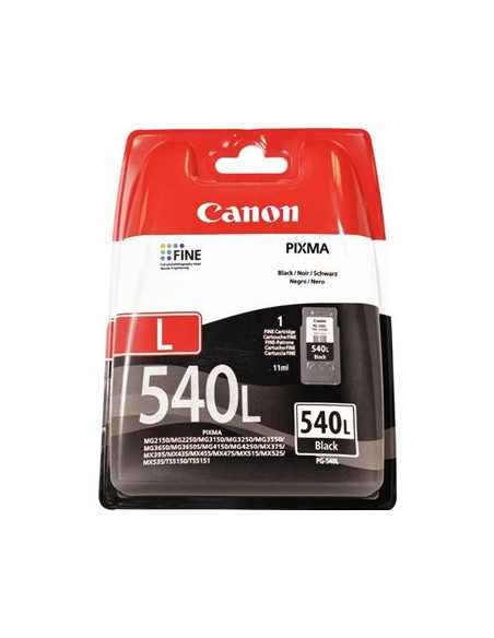 Tinteiro Canon 540L Preto 5224B010 11ml 300 Pág.