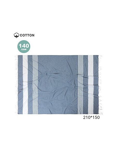 Toalha de Praia Pareo 150x210cm Azul Marinho