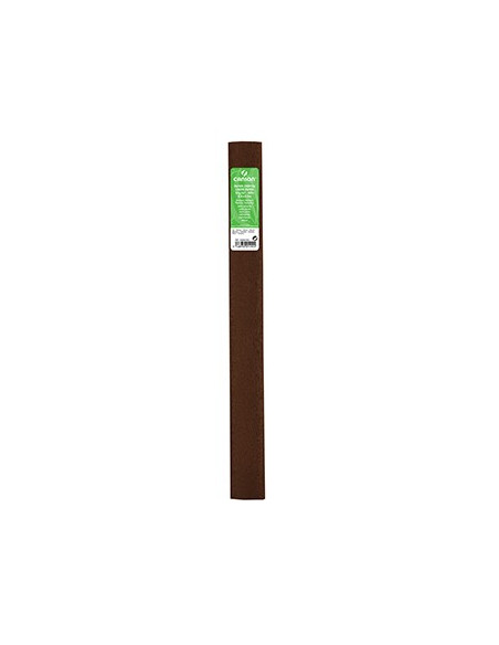 Papel Crepe 50x250cm Rolo Canson Cor Castanho
