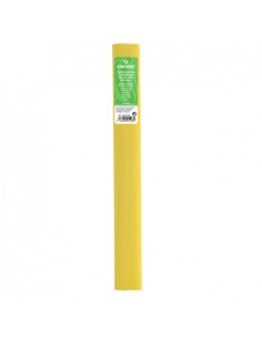 Papel Crepe 50x250cm Rolo Canson Cor Amarelo Palha