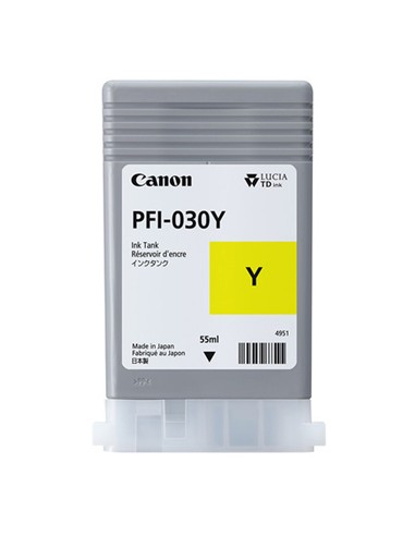 Tinteiro Canon PFI-030 Amarelo 3492C001 55ml