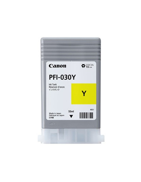 Tinteiro Canon PFI-030 Amarelo 3492C001 55ml