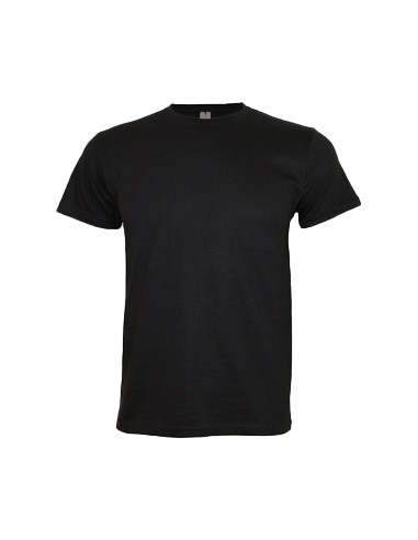 T-Shirt Adulto Algodão Preto Tamanho S