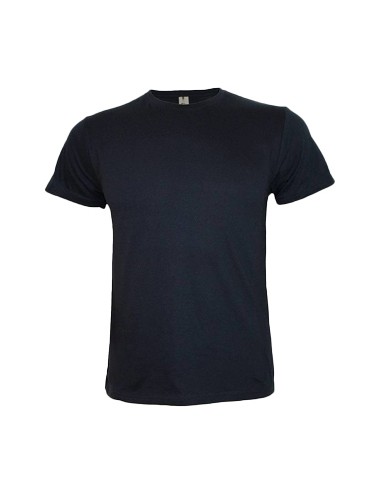 T-Shirt Adulto Algodão Azul Navy Tamanho L