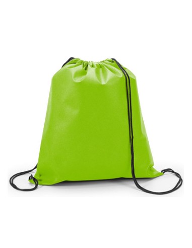 Saco Mochila Non-Woven Verde Claro 37x41cm