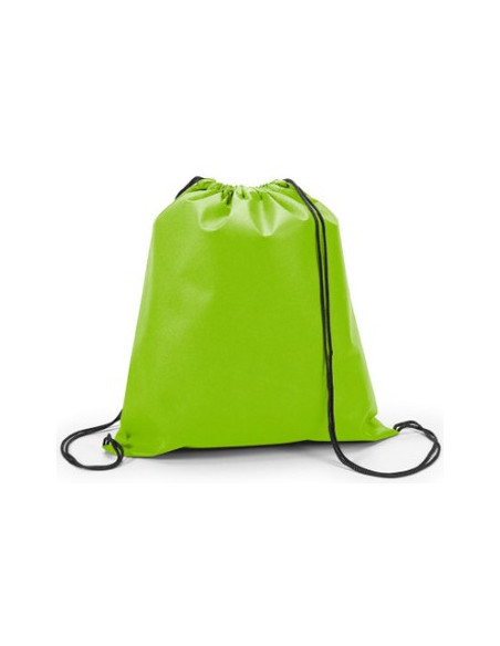 Saco Mochila Non-Woven Verde Claro 37x41cm