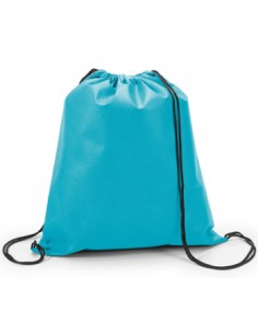 Saco Mochila Non-Woven Azul Claro 37x41cm