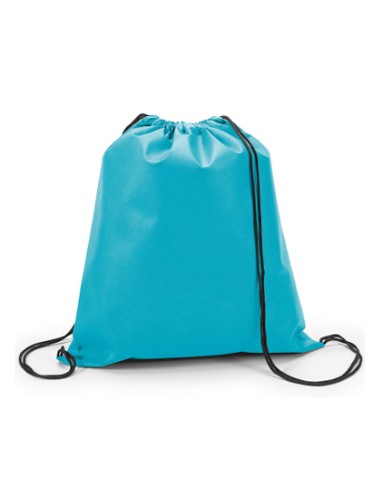 Saco Mochila Non-Woven Azul Claro 37x41cm