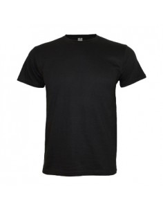 T-Shirt Adulto Algodão 155g Preto Tamanho XL