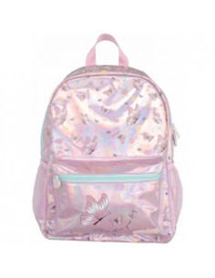 Mochila Escolar Ambar Pets Friend Butterfly