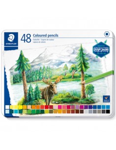 Lápis Cor STAEDTLER 146C M48  Design Journey Cx Metal 48un
